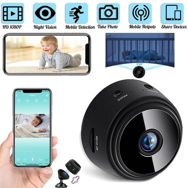 V380 WiFi Mini Camera HD 1080p